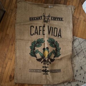 Oxcart Coffee Burlap Sack